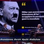 Orsini insiste ancora su Hitler a Non è l'Arena