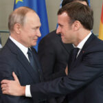 Il presidente francese Macron tende la mano a Putin