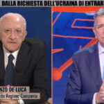 De Luca prende in giro Salvini in diretta tv