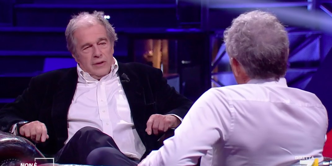 Non è l’Arena, Minoli elogia Mentana