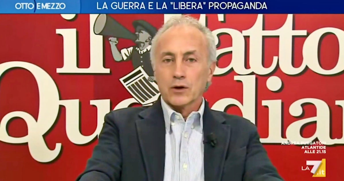 Travaglio boccia la decisione del Copasir di indagare su presunte ingerenze russe nei talk show italiani
