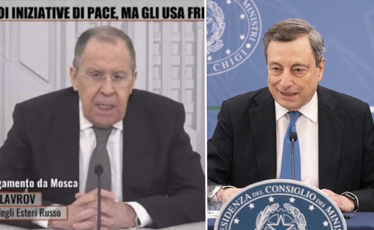 Anche Mario Draghi costretto ad intervenire sul caso Lavrov
