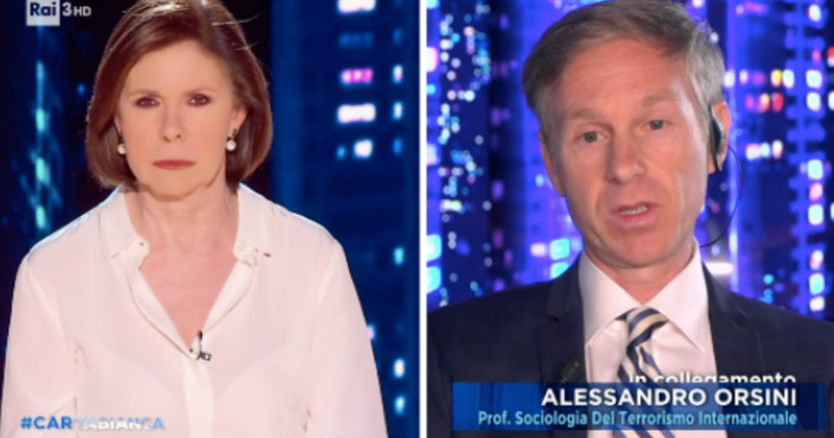 Orsini stavolta sorprende tutti a Cartabianca