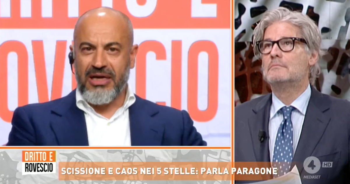 Paragone fa a pezzi così gli ex compagni del M5S