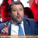 Salvini straparla di Ucraina a Dritto e Rovescio