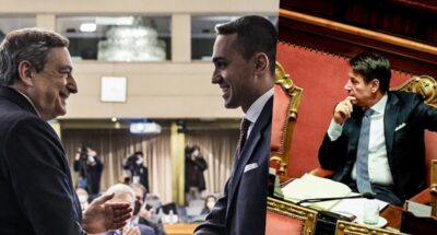 Conte minaccia il premier e Di Maio diventa più draghiano di Draghi