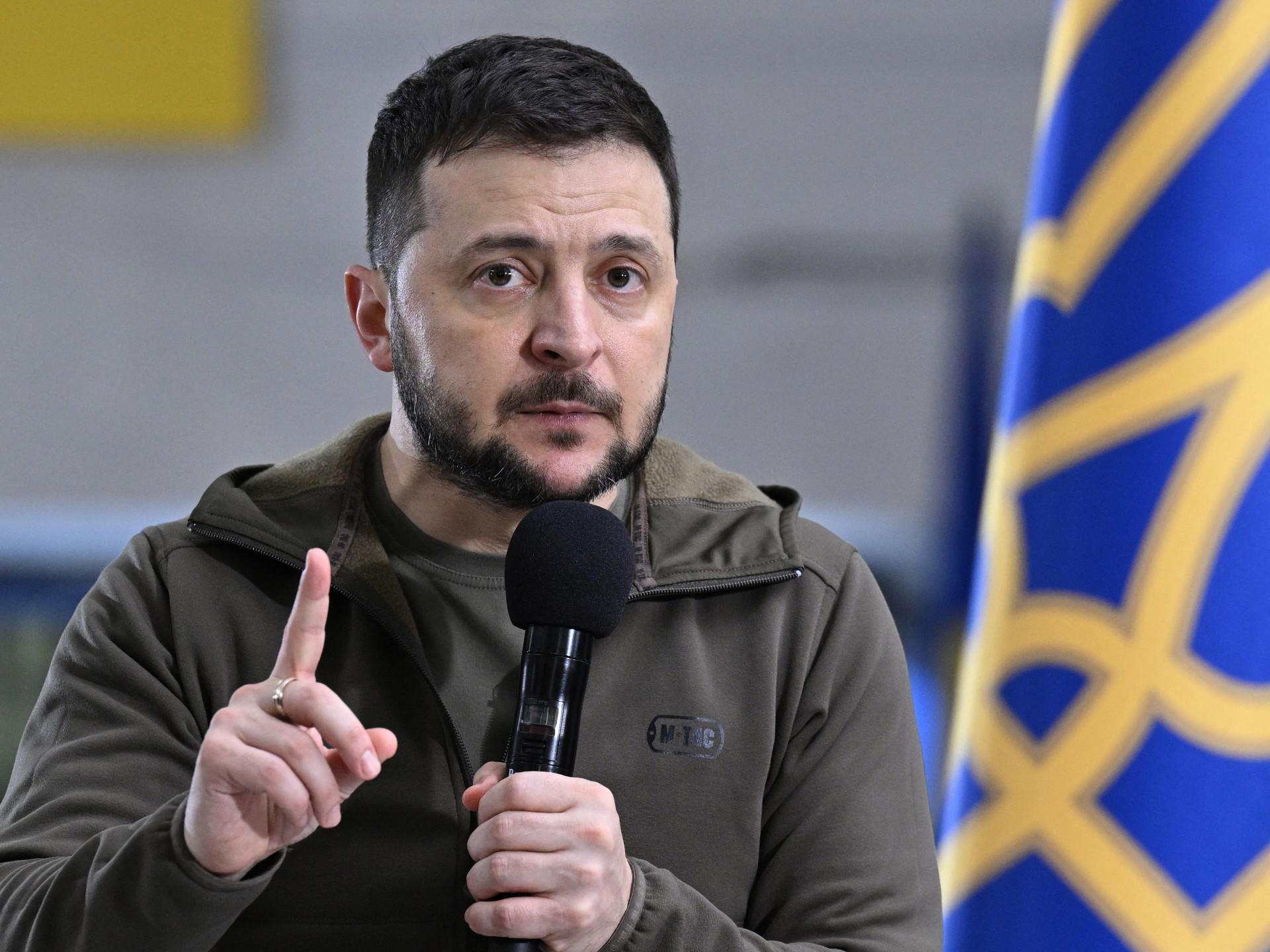 Il drammatico annuncio di Zelensky
