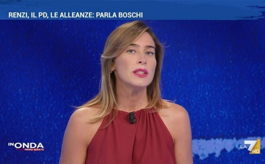 Il grave sospetto di Maria Elena Boschi su Salvini e Berlusconi
