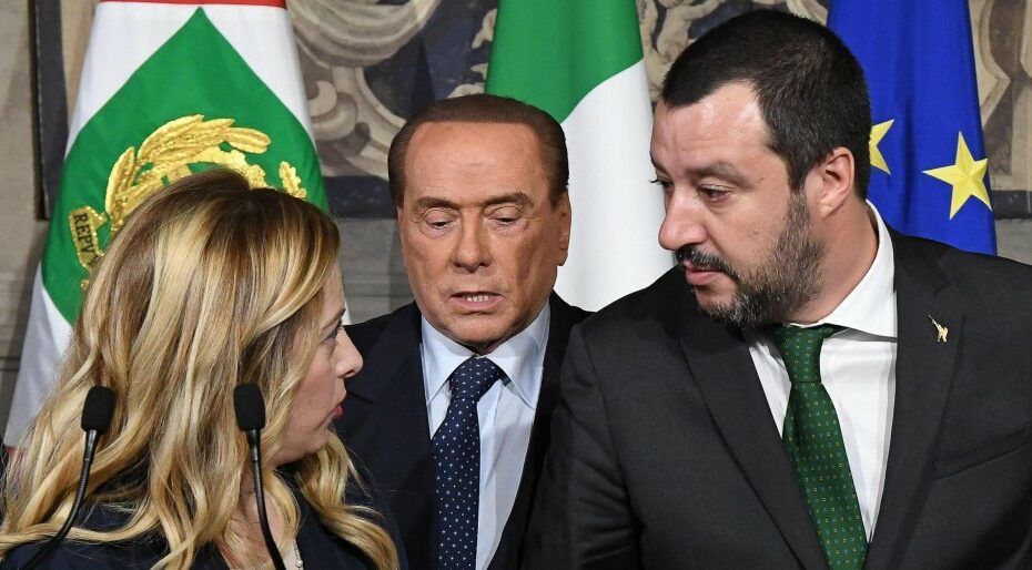 Berlusconi, Salvini e Meloni divisi su tutto