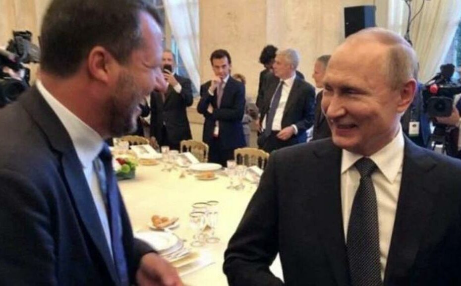 Salvini respinge le accuse sui suoi rapporti con Mosca