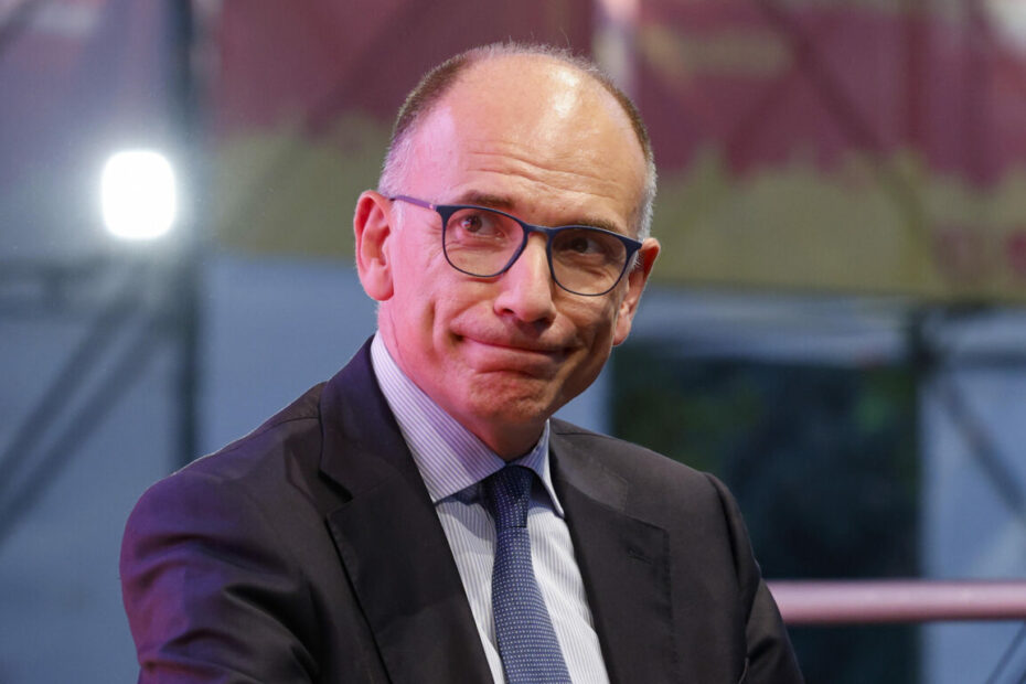Il segretario del Pd Enrico Letta confessa