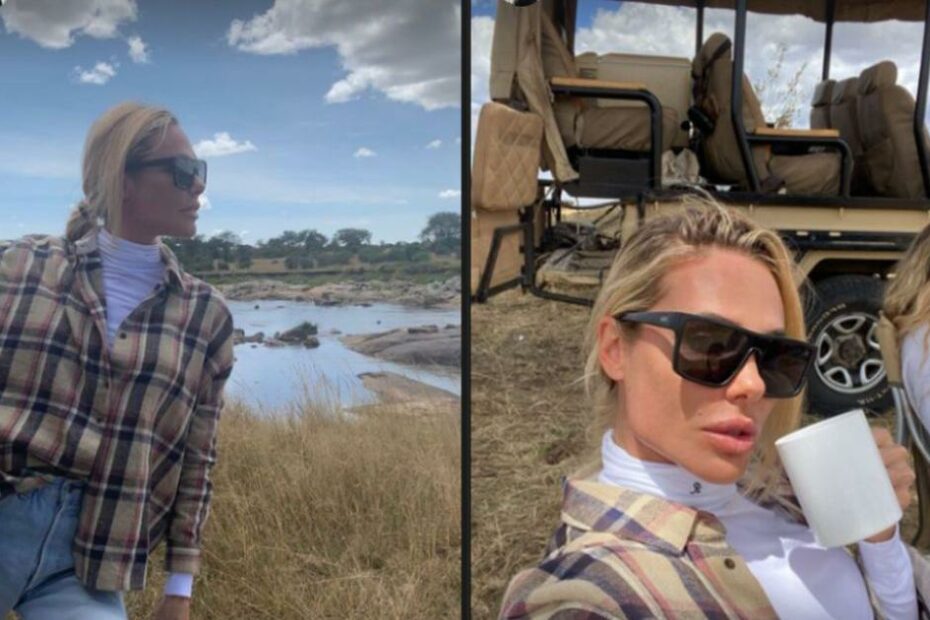 Dopo la separazione con Totti, Ilary Blasi nel resort in Tanzania. Ma è polemica