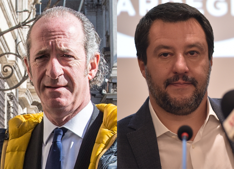 La crisi di governo spacca la Lega, Zaia contro Salvini