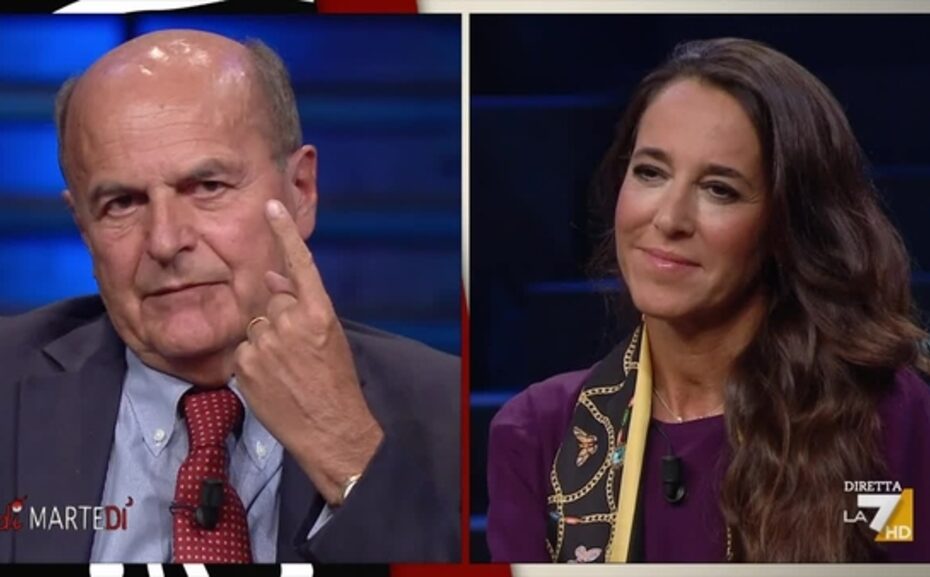 Licia Ronzulli fa perdere la pazienza a Bersani in diretta tv