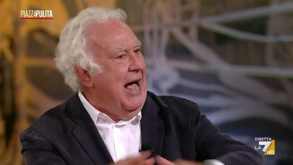 Michele Santoro stronca Giorgia Meloni durante Piazzapulita