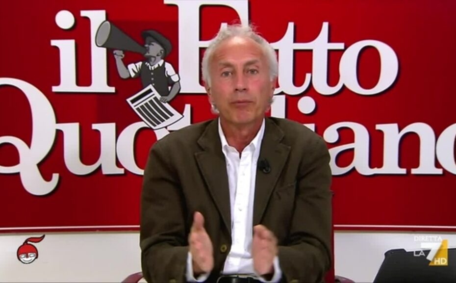 La provocazione di Travaglio sulla Meloni a Dimartedì