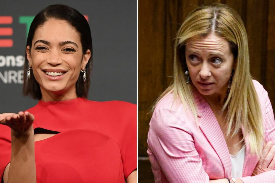 Elodie scatenata contro Giorgia Meloni