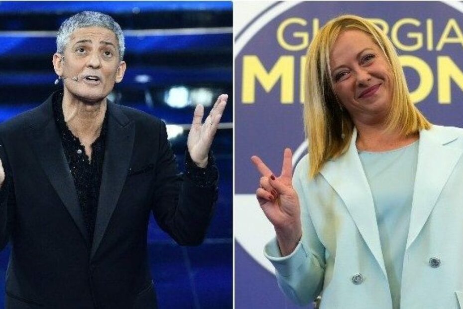 L’entrata a gamba tesa di Fiorello dopo la vittoria della Meloni