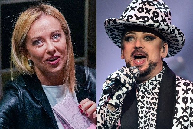 Boy George perde la testa sui social dopo la vittoria della Meloni