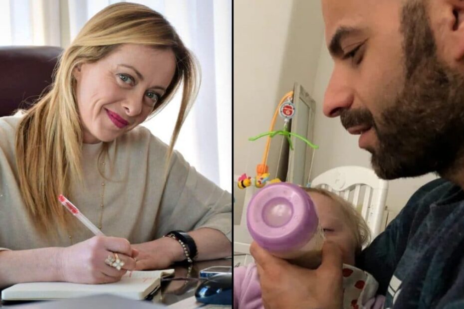 Luca Trapanese e la figlia Alba snobbati da Giorgia Meloni