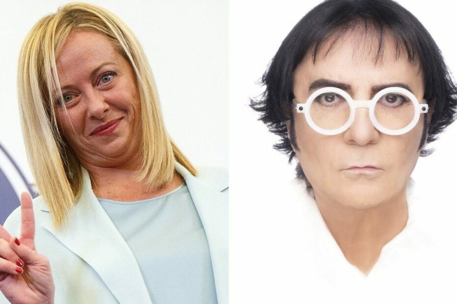 Renato Zero nello stesso albergo della Meloni e succede il finimondo