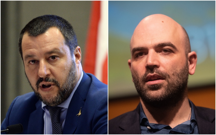 Roberto Saviano commenta così l’ipotesi Salvini al Viminale