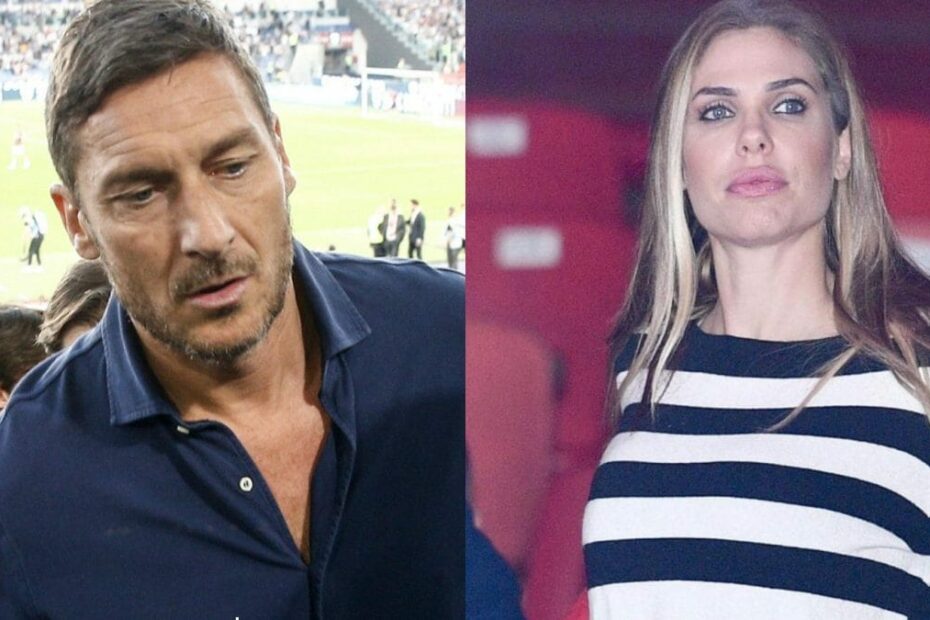 Lo schiaffo di Ilary a Totti