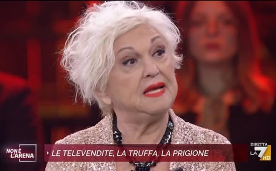 Il lamento di Wanna Marchi in diretta tv da Giletti