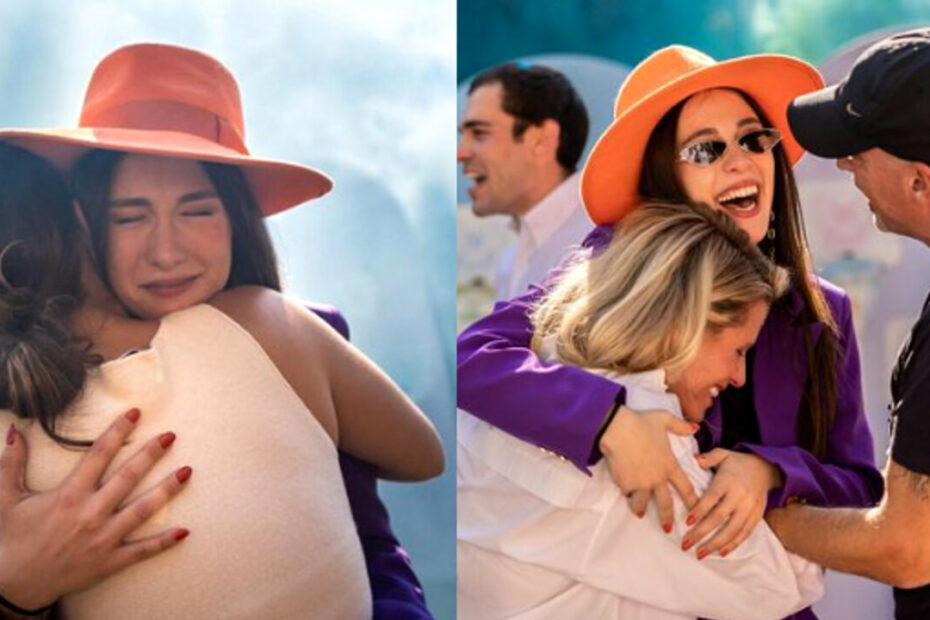 Aurora Ramazzotti annuncia il sesso del figlio durante una festa con i nonni