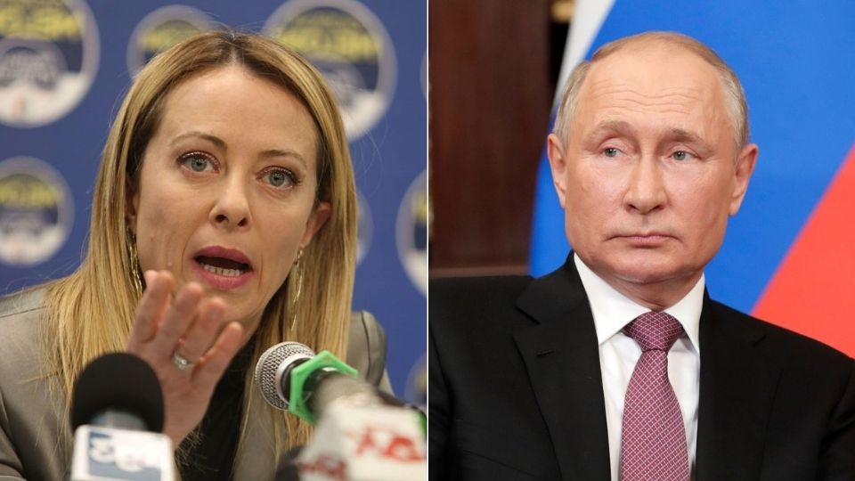 La Meloni a muso duro contro Putin durante il discorso alla Camera