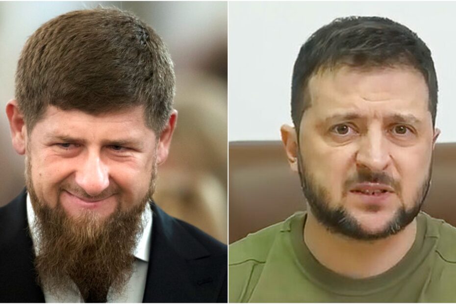 Zelensky nel mirino dei russi: la minaccia di Kadyrov
