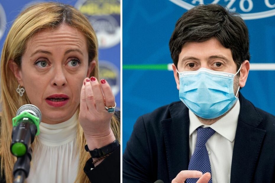 Roberto Speranza avverte Giorgia Meloni