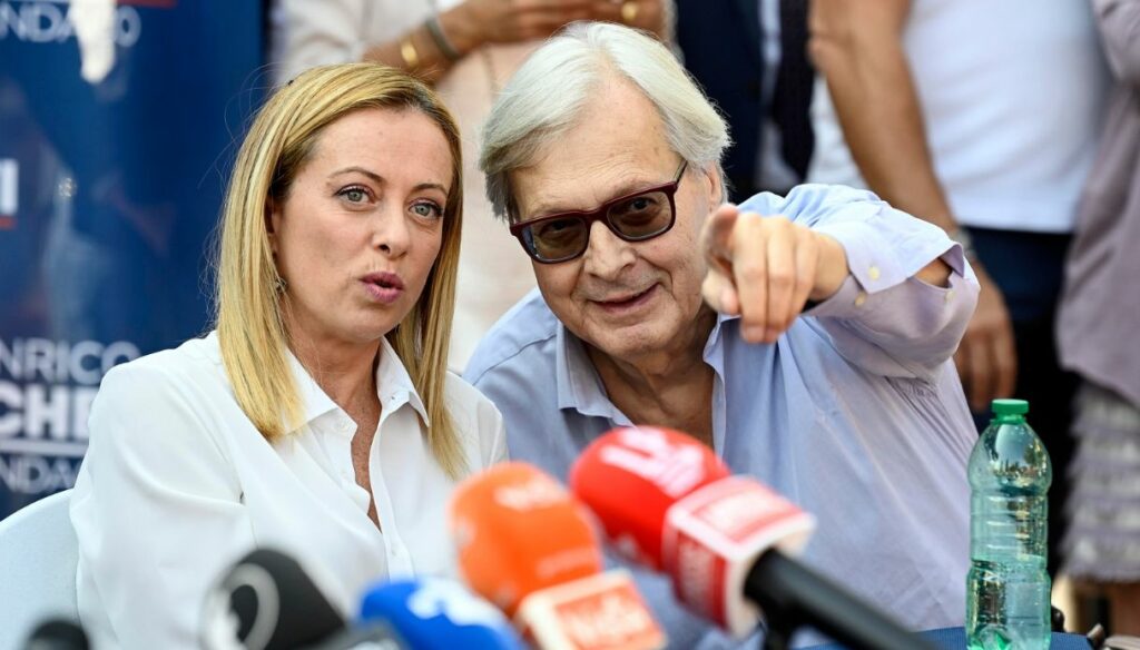 Alla fine la Meloni fa entrare Vittorio Sgarbi nel governo