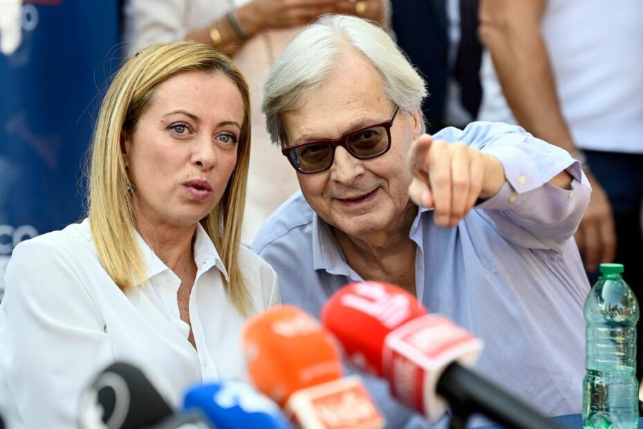 Alla fine la Meloni fa entrare Vittorio Sgarbi nel governo