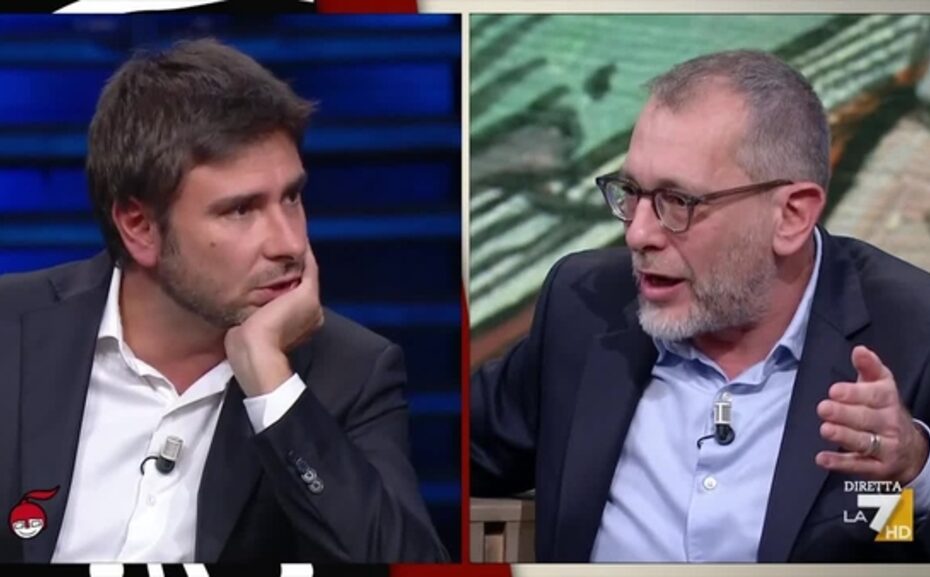 Lo scontro furioso tra Di Battista e Formigli a Dimartedì