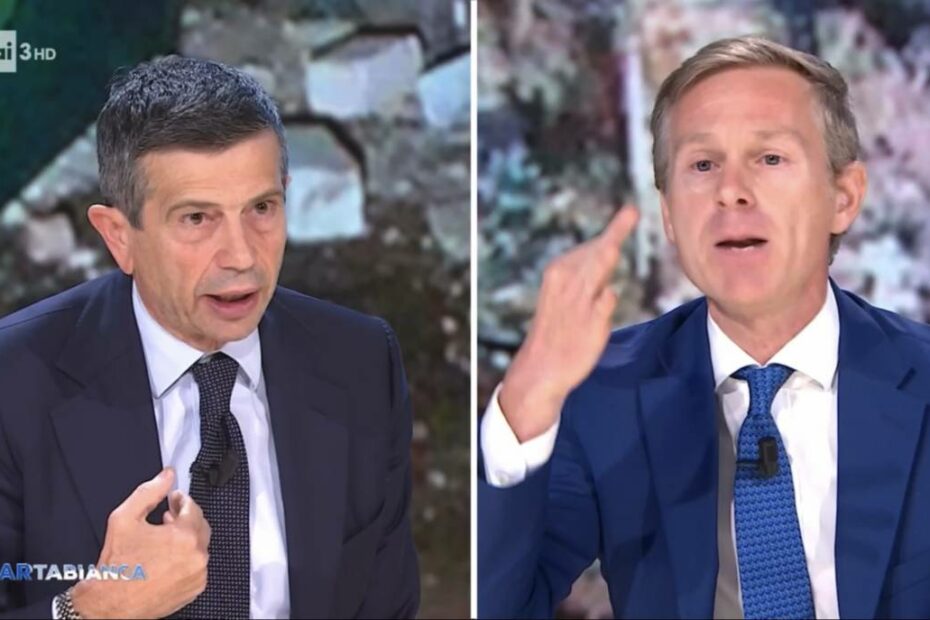 Tensione alle stelle nello studio di Cartabianca: Orsini sbotta