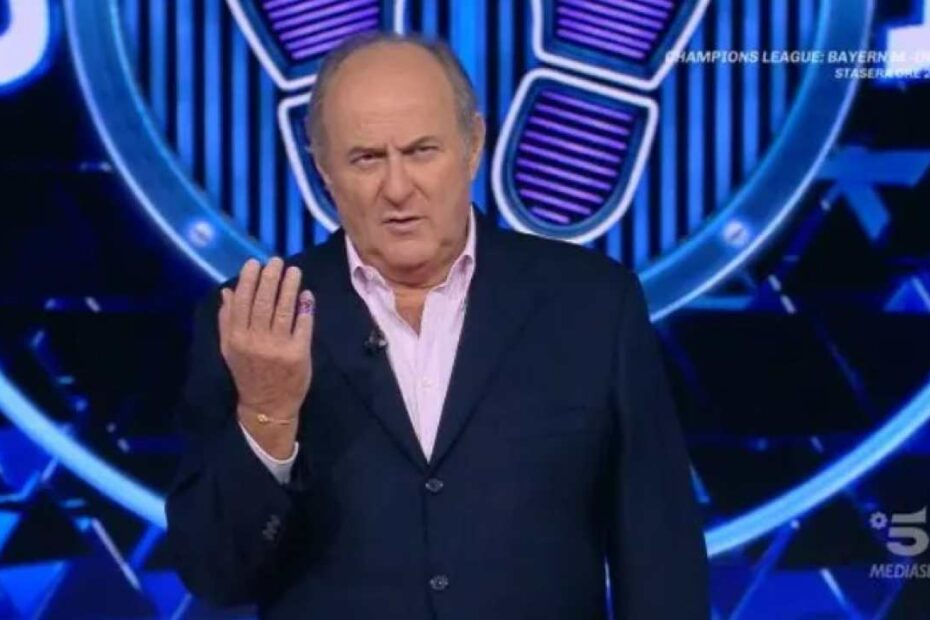 Gerry Scotti infuriato con Mediaset