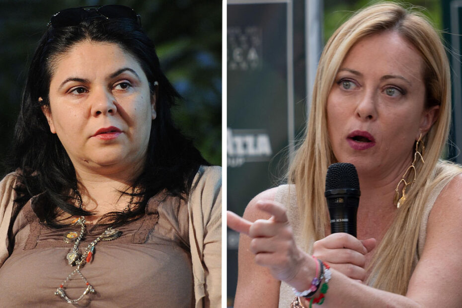 Michela Murgia proprio non sopporta Giorgia Meloni