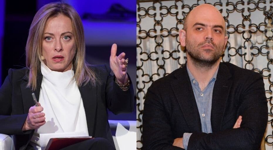 Giorgia Meloni avverte Roberto Saviano