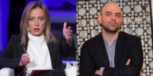 Giorgia Meloni avverte Roberto Saviano