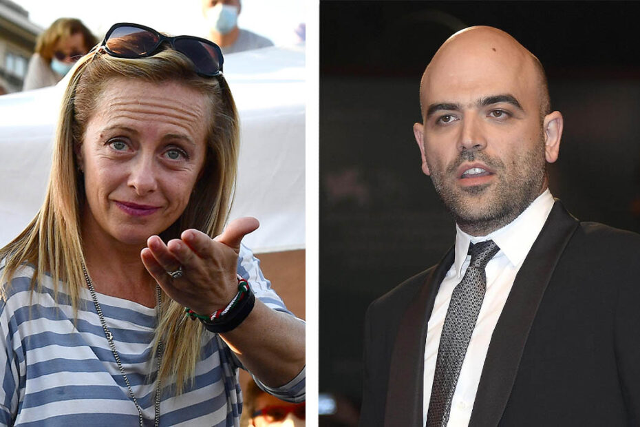 Roberto Saviano ha offeso pesantemente la Meloni ma ora è nei guai