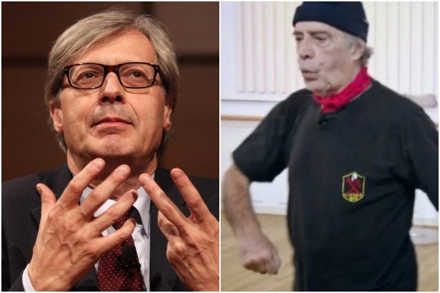 Vittorio Sgarbi si schiera con Enrico Montesano