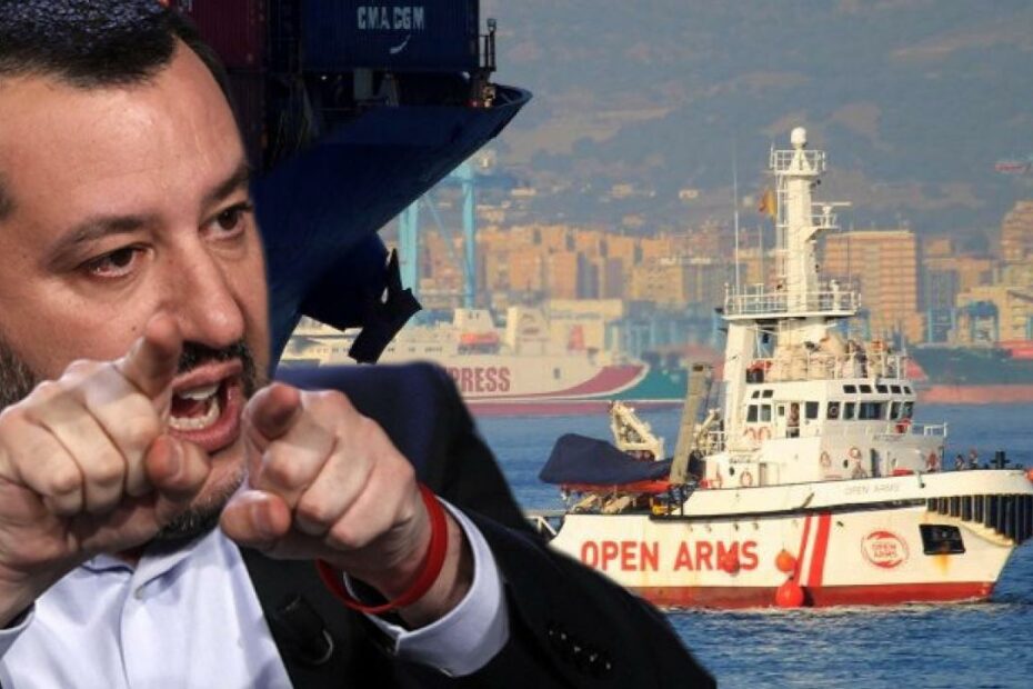 Processo Open Arms, la protesta della Ong