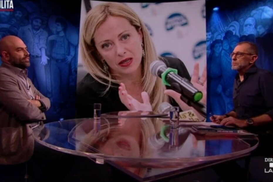 Processo a Saviano, Formigli scende in campo contro la Meloni