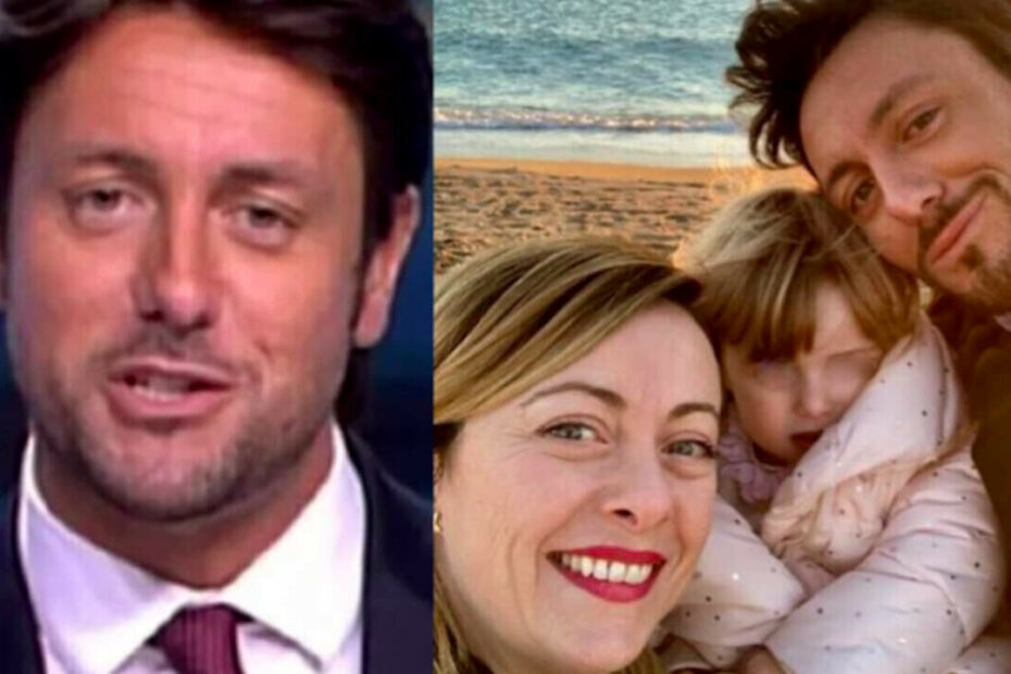 Il compagno della Meloni Andrea Giambruno si confessa