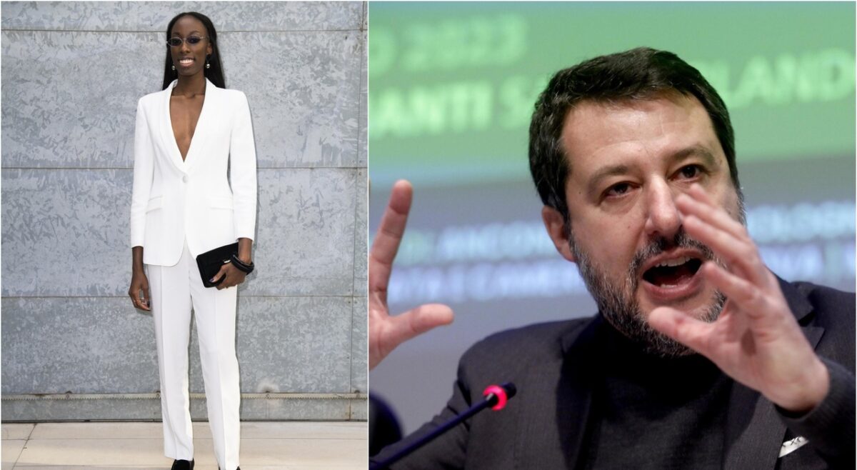 Paola Egonu Sanremo Salvini