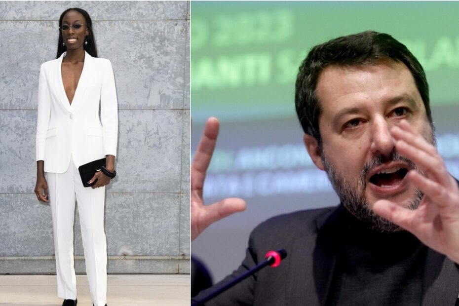 Paola Egonu Sanremo Salvini