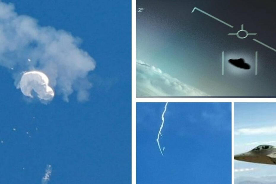 Usa Ufo extraterrestri palloni