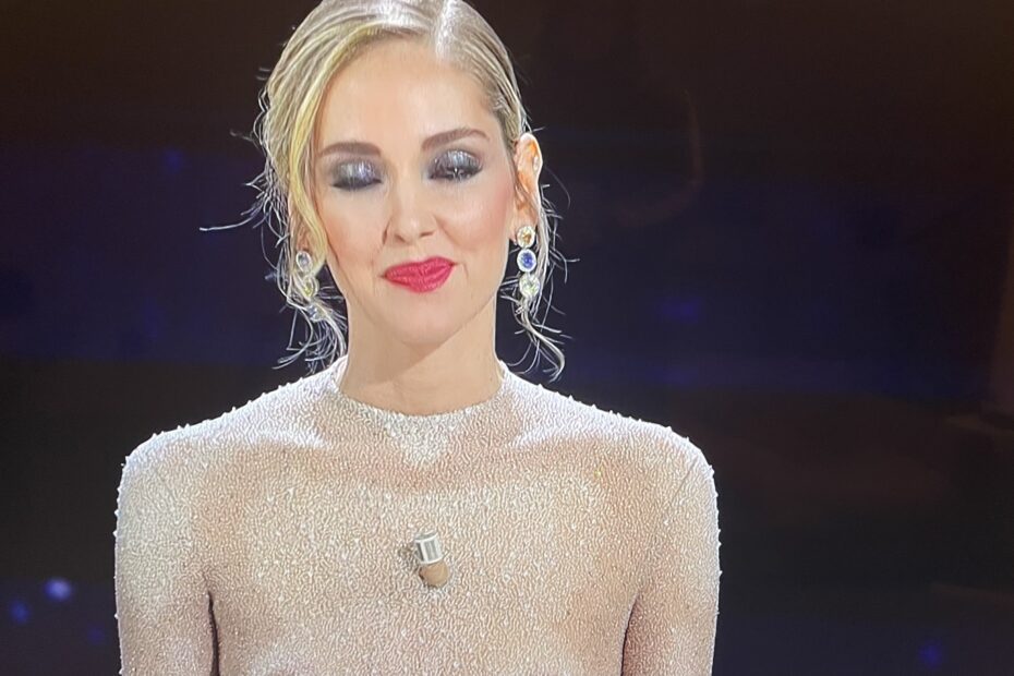 Chiara Ferragni nuda Sanremo