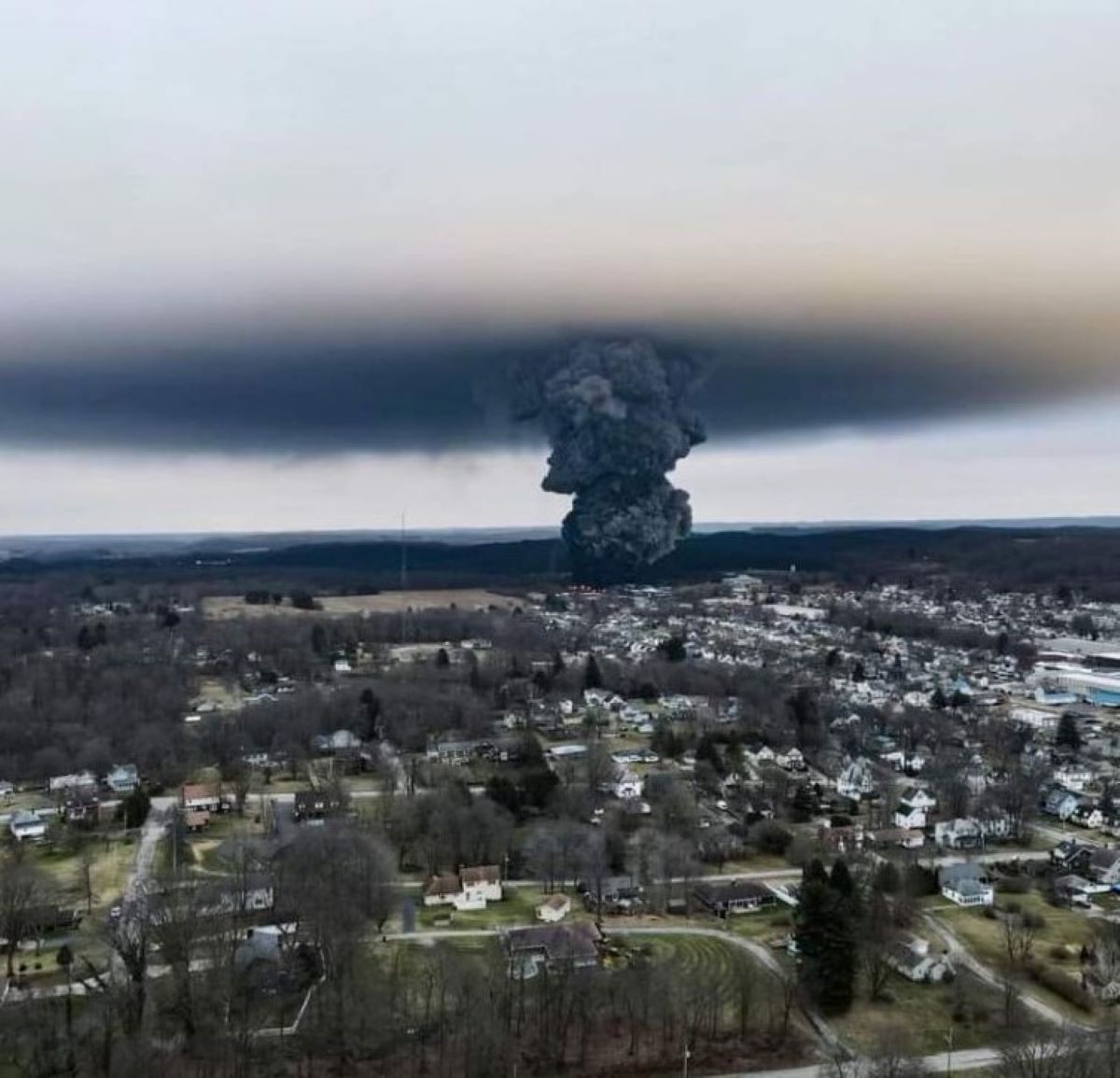 incidente ferroviario Ohio Palestine